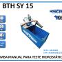 Bomba de teste BTH SY 15 - 0 A 15 BAR