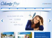 Site do Odontopro Odontologia Programada SC Ltda