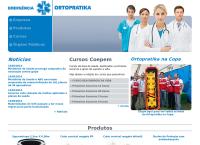 Site do Ortopratika Indústria e Comérci
