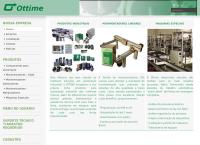 Site do Ottime Tecnologia Industrial Ltda