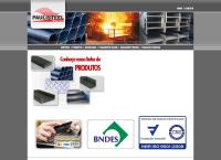 Site do Paulisteel Comercial de Ferro e Aço Ltda.