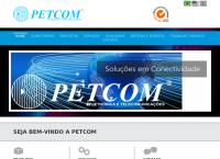 Site do Petcom Eletrônica e Telecomunicações