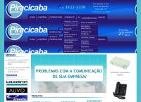 Site do Piracicaba Telecom