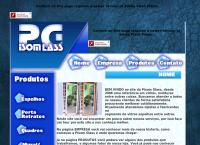 Site do Pisom Glass Ind e Com de Espelhos e Quadros Ltda