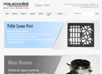 Site do Polacchini Metalúrgica Ltda Epp