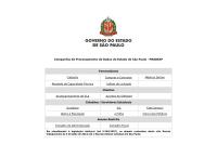 Site do Companhia de Processamento de Dados do Estado de São Paulo
