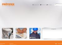 Site do Protenge Equip de Proteção Individual Ltda