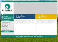 Site do Puritec Soluções Ambientai