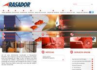 Site do Transportes Razador Ltda