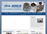 Site do Real Bombas Elétricas de Combustível Ltda