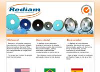 Site do Rediam Ferramentas Diamantadas Ltda