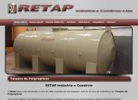 Site do Retap Comercial Ltda