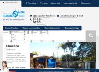 Site do Imobiliária Ricardo Lima