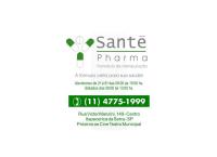 Site do Santé Pharma Manipulação Comércio Produtos Farmacêuticos Ltda