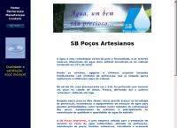 Site do Sb Poços Artesianos