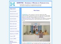 Site do Semetra - Seguranca e Medicina Do Trabalho Ltda