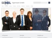 Site do Senel Organização Contábil S/C Ltda