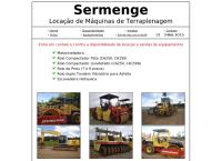 Site do Sermenge Serviços Mecanizados de Engenharia Ltda