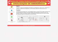 Site do Sinalizações de Emergência