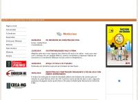 Site do Sindicato Da Indústria Da Construção Civil de Patos de Minas