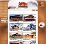 Site do Solução Casas Pré-Fabricadas