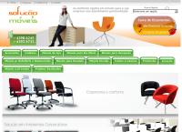 Site do Solução Móveis Para Escritório Ltda Me