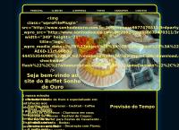 Site do Sonho de Ouro Festas e Eventos Ltda