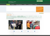 Site do Toscana Rochas Ornamentais