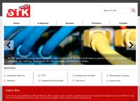 Site do Stk Informática Áudio Vídeo Ltda