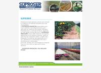 Site do Suproser Irrigação