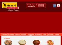 Site do Tartanero Indústria e Comércio de Produtos Alimentícios Ltda