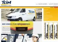 Site do Tcim Comércio Importação Máquinas Ltda