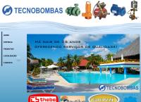 Site do Comercial Tecnobombas Ltda