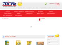 Site do Temfer Material Construção Ltda