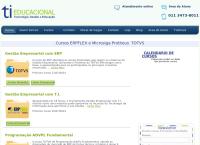 Site do Ti Educacional Tecnologia e Inovacao Educacional
