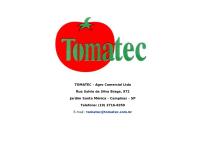 Site do Tomatec Agro Comercial Ltda