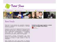 Site do Total Fono Assessoria Avaliação e Diagnóstico Em Audiologia e Fonoaudiologia Ltda