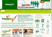 Site do Unimed Jundiaí Cooperativa Trabalho Médico