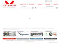 Site do Valemam Perfis Metálicos