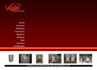 Site do Vertel Eletrônica Ltda