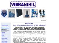 Site do Vibranihil Com Ind de Amortecedores de Vibração Ltda