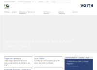 Site do Voith Paper Máquinas e Equipamentos Ltda