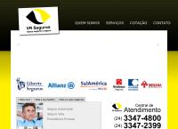 Site do Vr Consultoria Administração e Corretagem de Seguros Ltda