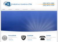 Site do WB Indústria e Comércio Ltda