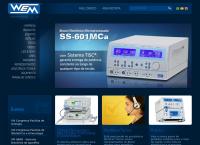 Site do Wem Equipamentos Eletrônicos Ltda