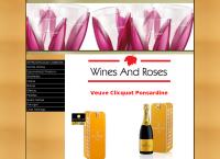 Site do Wines and Roses Comércio Atacado e Varejo de Alimentos e Bebidas Ltda