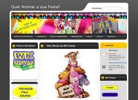 Site do Wk Festas e Animaçao