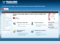 Site do Yanashi Equipamentos Eletrônicos Ltda