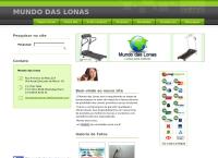 Site do Mundo Das Lonas Correias e Acessórios Industriais