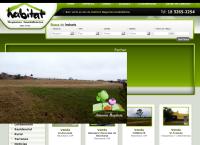 Site do Habitat Negócios Imobiliários